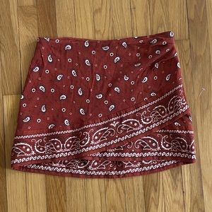 COPY - Free people bandana skort